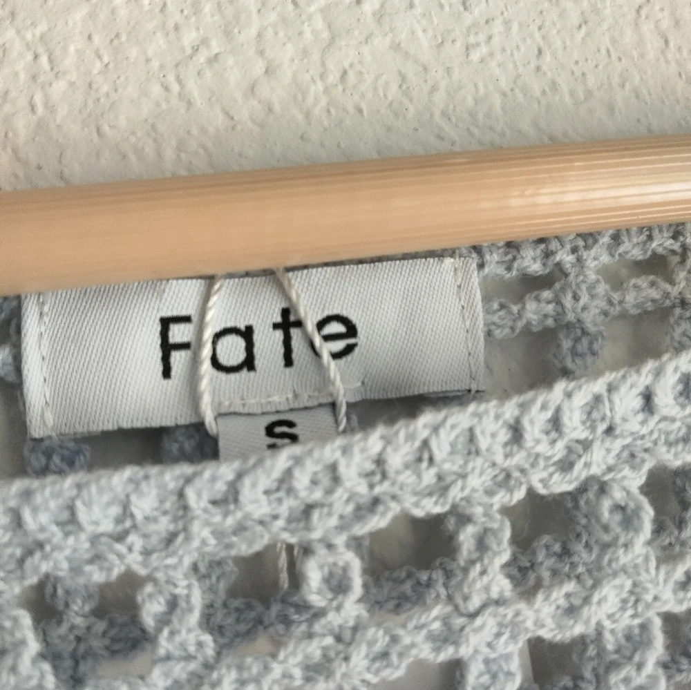 NWT Fate Stripe Eyelet knitted pullover - Picture 5 of 5